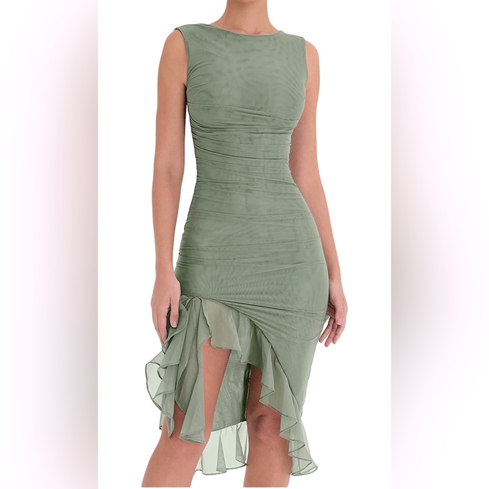 Sage Dress